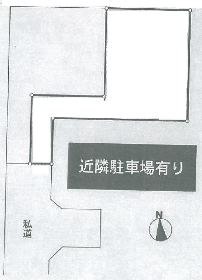 Compartment figure. Land price 6.9 million yen, Land area 144.25 sq m