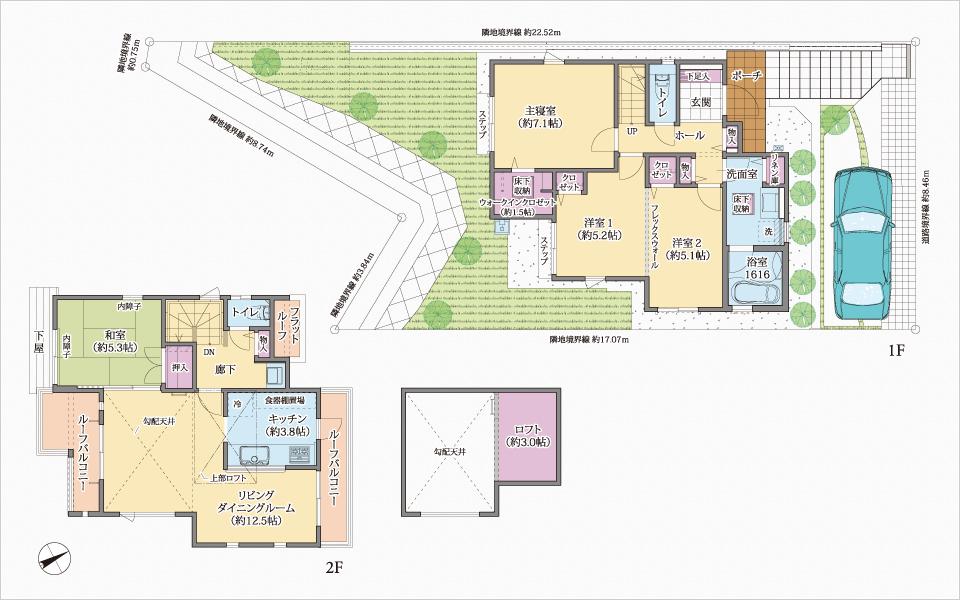 Floor plan. (25 Building), Price TBD , 4LDK, Land area 153.49 sq m , Building area 98.53 sq m