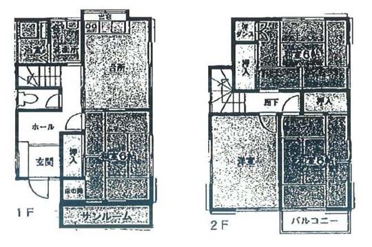 Floor plan. 13.5 million yen, 4DK, Land area 103.85 sq m , Building area 38 sq m