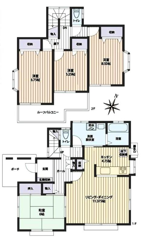 Floor plan. 25,900,000 yen, 4LDK, Land area 150.1 sq m , Building area 102.88 sq m
