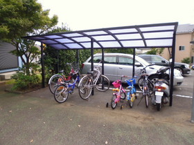 Other common areas. Is a bicycle parking lot