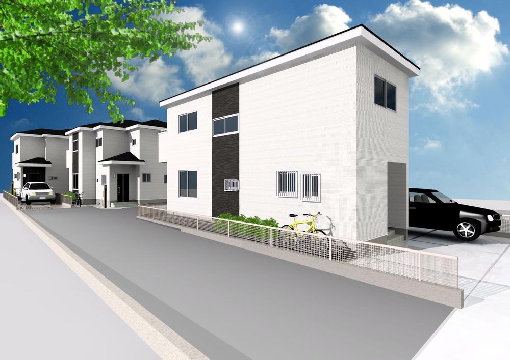 Rendering (appearance).  ☆ Image Perth ☆  ・ All building clear of the land is 40 square meters or more ・ Car space two Allowed!