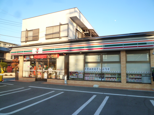 Convenience store. Seven-Eleven Atsugi Okada 4-chome up (convenience store) 513m