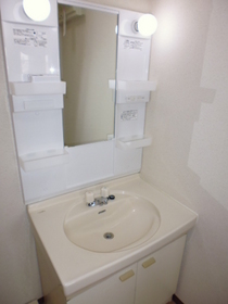 Washroom. Convenient independent wash basin