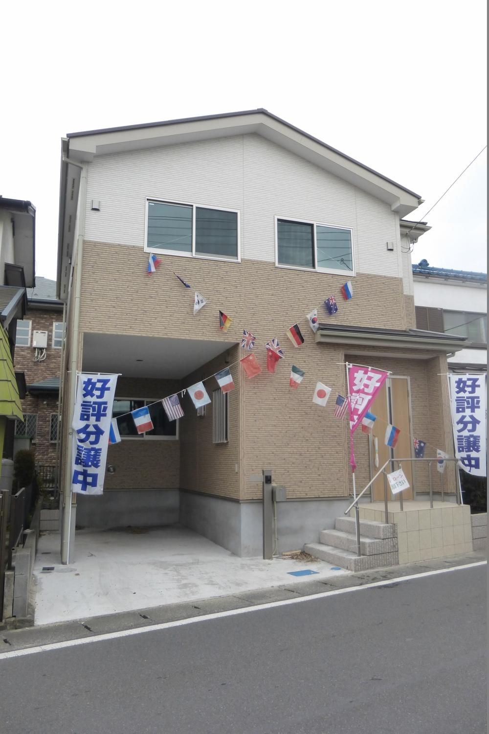 Local appearance photo. Local (June 2013) Shooting ・ All room is a 6-quires more 4LDK ・ Flat-shaped land!  ・ It is 7.5m of the front road width room