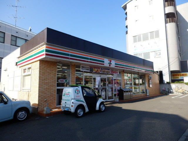 Convenience store. Seven-Eleven Atsugi Aiko Ishida Station store up (convenience store) 427m