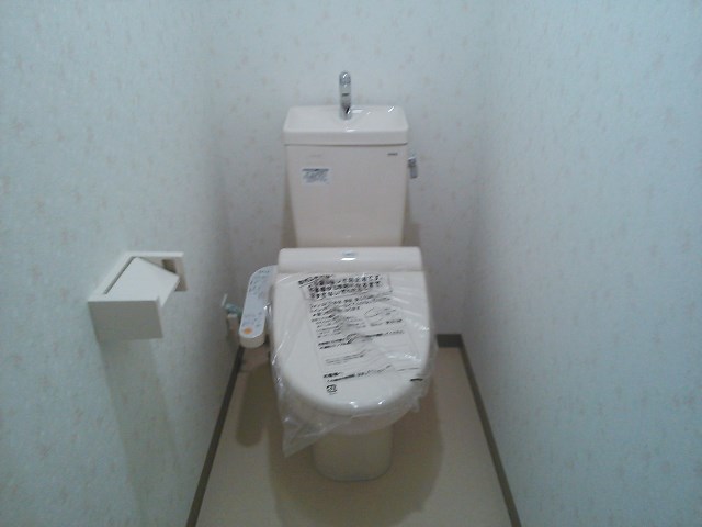 Toilet. It seems to be the No. 1 settle down space.