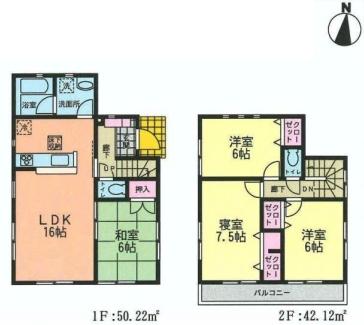 Floor plan. (1), Price 23.8 million yen, 4LDK, Land area 118.18 sq m , Building area 92.34 sq m