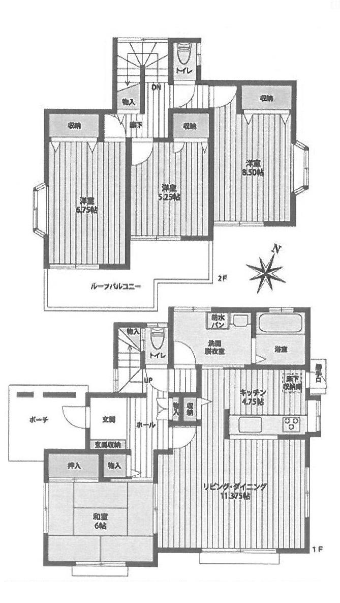 Floor plan. 25,900,000 yen, 4LDK, Land area 150.1 sq m , Building area 102.88 sq m