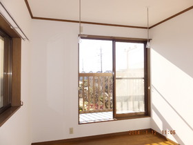 Living and room. Second floor Western-style rooms have balconies