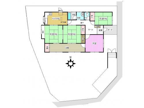 Floor plan. 27 million yen, 4K, Land area 300 sq m , Building area 101.63 sq m