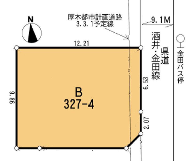 Compartment figure. Land price 13 million yen, Land area 118.56 sq m