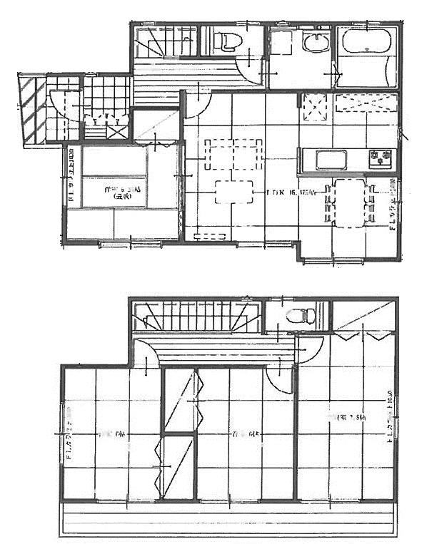 Floor plan. 28,900,000 yen, 4LDK, Land area 100 sq m , Building area 98.12 sq m