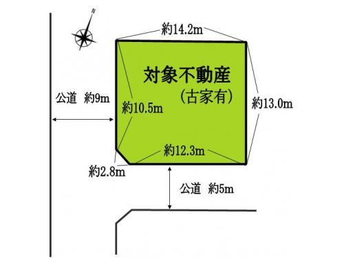 Compartment figure. Land price 29,800,000 yen, Land area 180.16 sq m