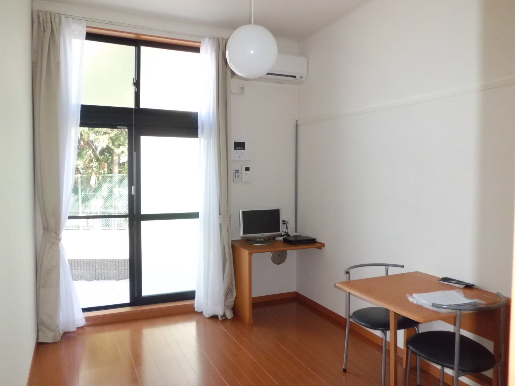 Living and room. Furnished Home Appliances With loft