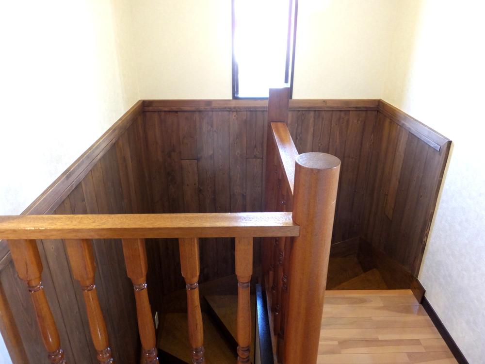 Other introspection. Stairs of antique taste.