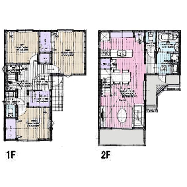 Floor plan. 33,800,000 yen, 3LDK, Land area 88.63 sq m , Building area 82.8 sq m