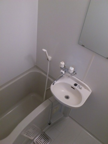 Bath. Naturally bus toilet by