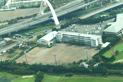 Junior high school. Chigasaki City Nakajima junior high school (junior high school) up to 1023m