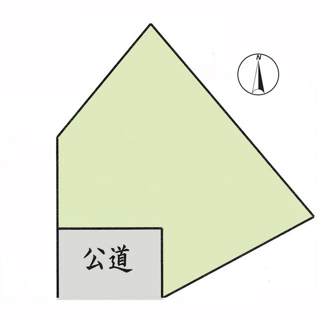 Compartment figure. Land price 21,800,000 yen, Land area 105.61 sq m