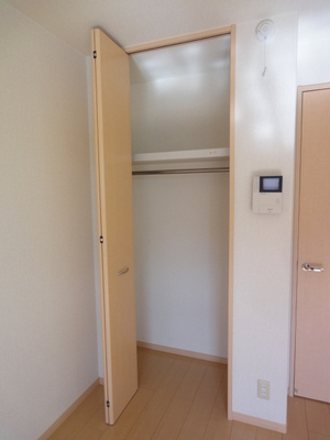 Living and room. closet