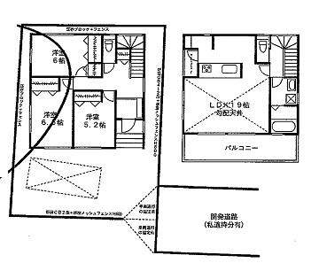 Floor plan. 36,800,000 yen, 3LDK, Land area 111.27 sq m , Building area 94.39 sq m