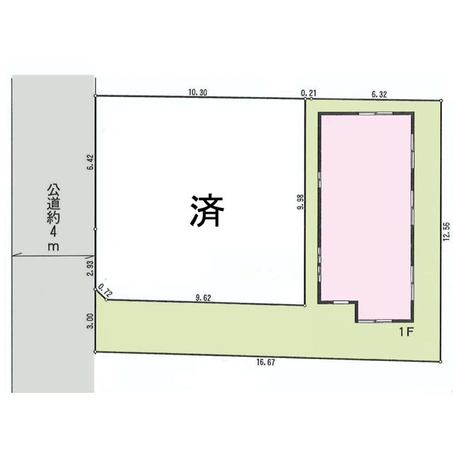 Compartment figure. 38,800,000 yen, 2LDK + S (storeroom), Land area 107 sq m , Building area 85.69 sq m