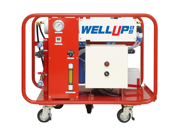 earthquake ・ Disaster-prevention measures.  [WELL UP mini] It generates to the drinking water pumping out the water from the disaster prevention water tank. (Same specifications)