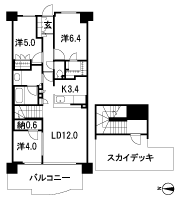 Floor: 3LDK + walk-in closet + storeroom, the area occupied: 81.8 sq m, Price: TBD