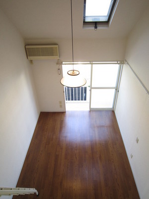 Living and room. This room viewed from the loft