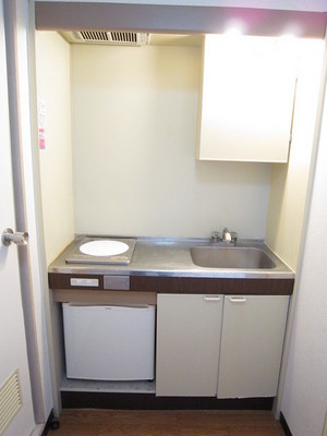 Kitchen. IH stove with a kitchen