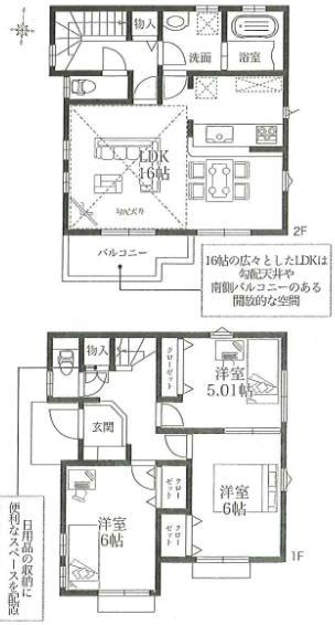 Floor plan. 33,800,000 yen, 3LDK, Land area 108.52 sq m , Building area 84.46 sq m