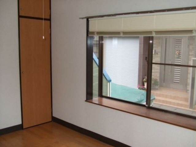 Other room space. Because the corner rooms have window.