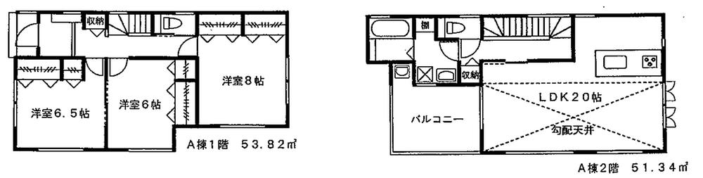 Floor plan. 37,800,000 yen, 3LDK, Land area 144.62 sq m , Building area 105.16 sq m