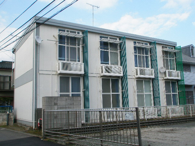 Building appearance. Zenshitsuminami direction! It is bright rooms of the loft