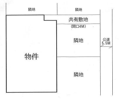 Compartment figure. Land price 49,800,000 yen, Land area 418.05 sq m