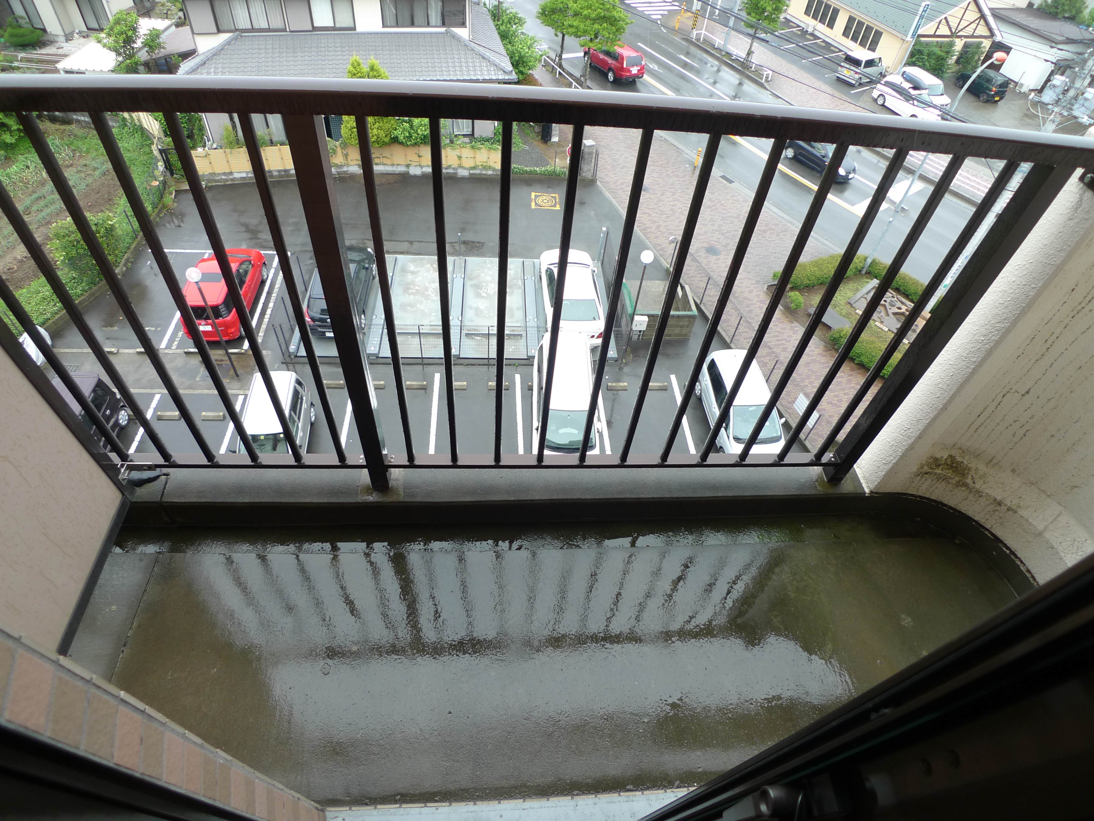 Balcony. Service balcony