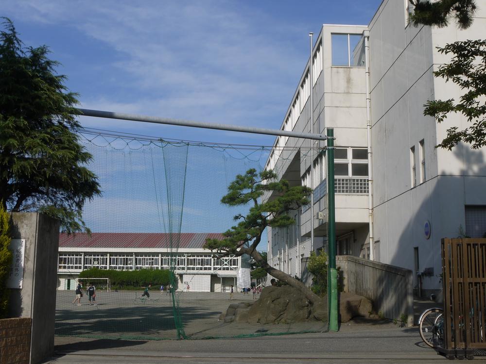 Primary school. Chigasaki City Matsunami to elementary school 443m