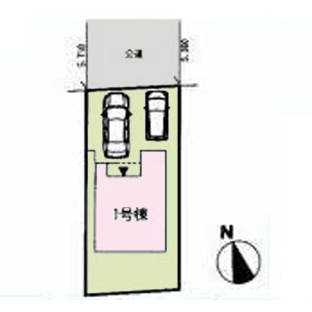 Compartment figure. 26,800,000 yen, 4LDK, Land area 109.29 sq m , Building area 96.29 sq m