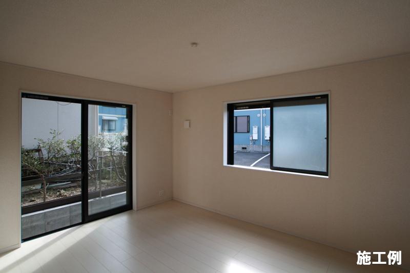 Non-living room. Example of construction