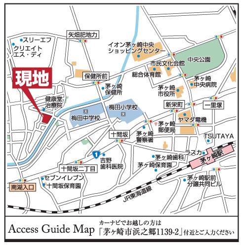 Local guide map