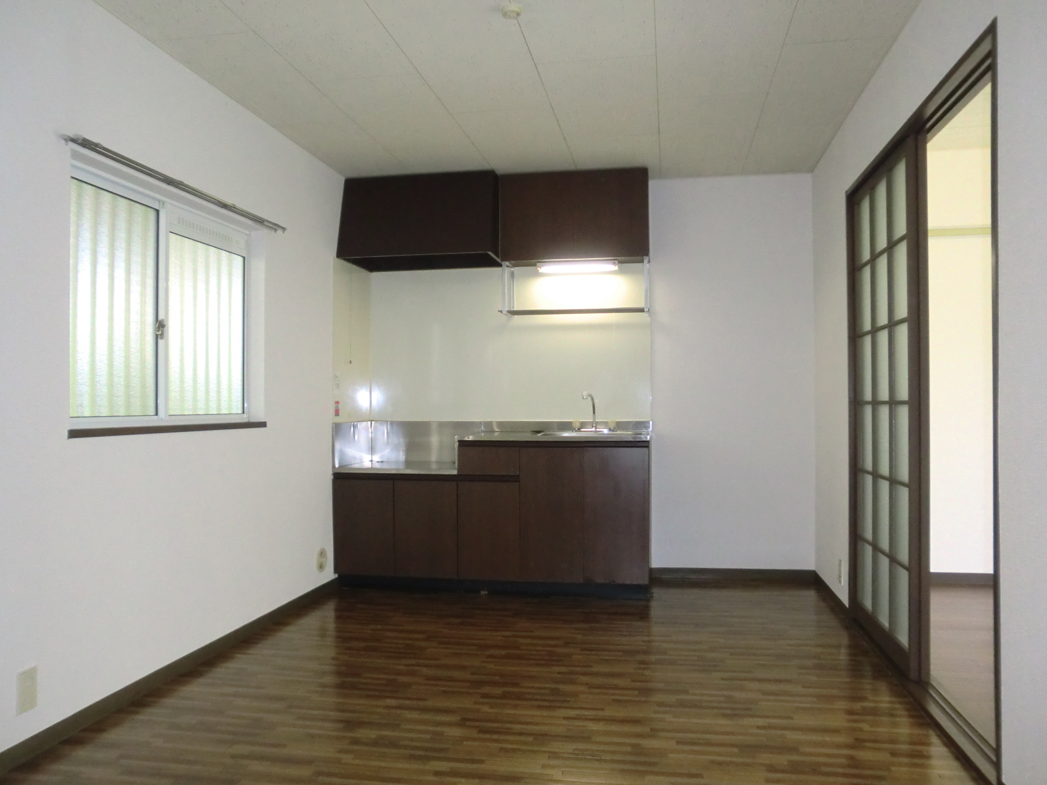 Kitchen. It is at hand is bright because there is a window in the kitchen