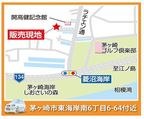 Access view. Local guide map