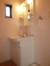 Washroom. Wash basin