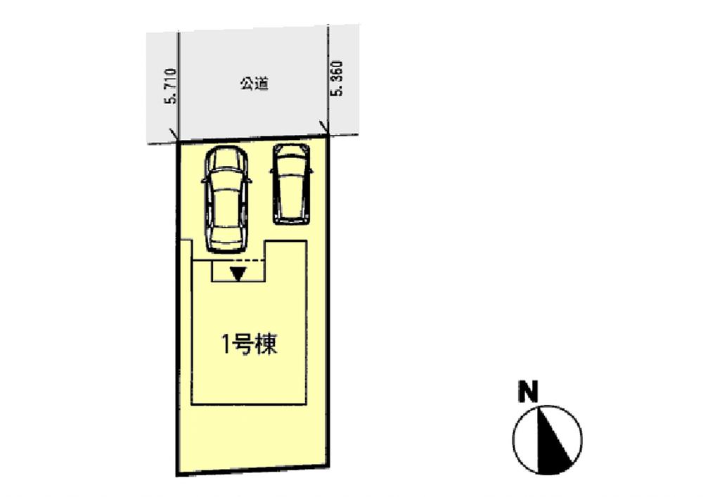 Compartment figure. 26,800,000 yen, 4LDK, Land area 96.29 sq m , Building area 109.29 sq m