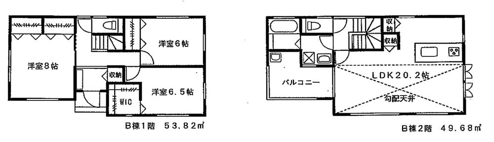 Floor plan. 35,800,000 yen, 3LDK, Land area 136.57 sq m , Building area 103.5 sq m
