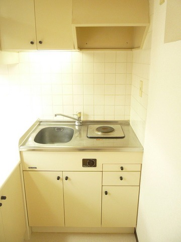 Other room space. Kitchen