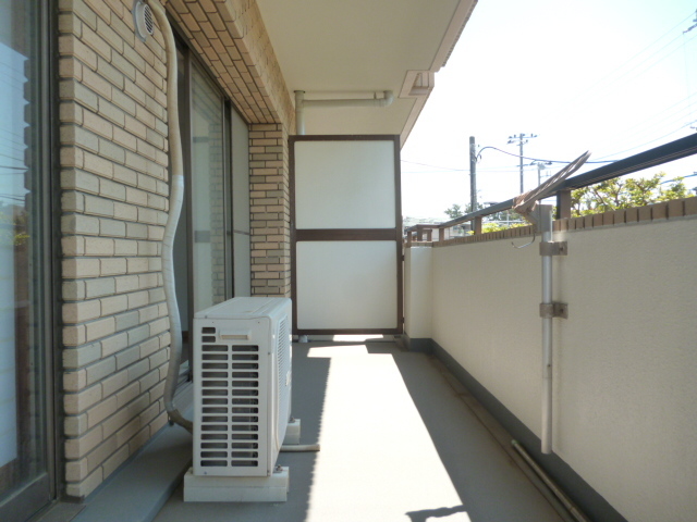 Other room space. Sunny balcony