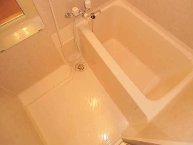 Bath. Bathing with a bathroom dryer