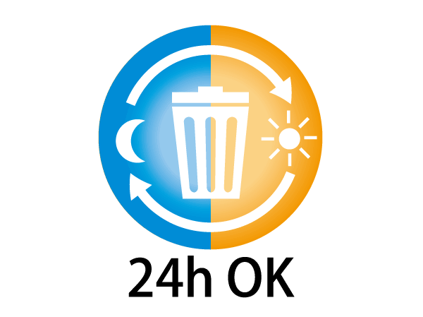Common utility.  [24 hours garbage out OK] In a building, Installing a garbage yard of 24-hour. Such as to be incidentally and late-night outing, It would be useful to put out the trash. ( ※ principle, Collection day or the day before the local government was determined)